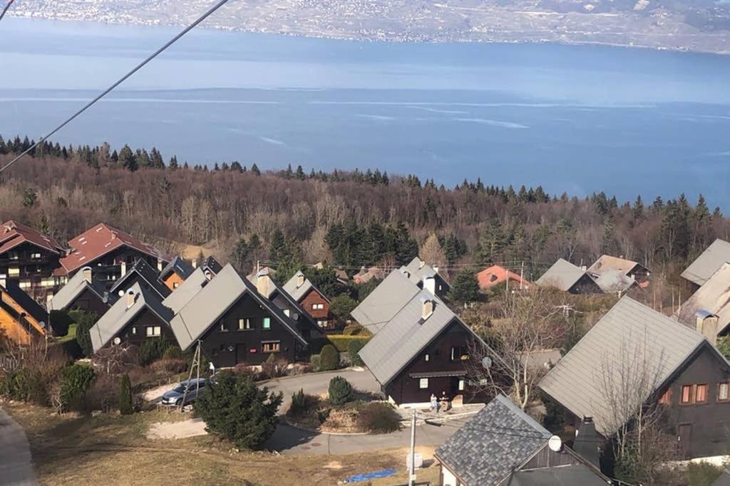 Studio Agreable Et Cosy Avec Vue Sur Les Memises Thollon-les-Memises Exterior foto